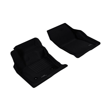 3D Maxpider Carbon Fiber Embossed Pattern Kagu Black 1st Row 2nd Row for 2013-2016 Lincoln MKZ L1LC00601509